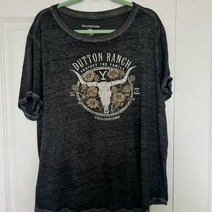 NWOT Yellowstone Dutton Ranch T-shirt- Maurices
